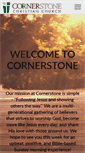 Mobile Screenshot of cornerstonerock.org